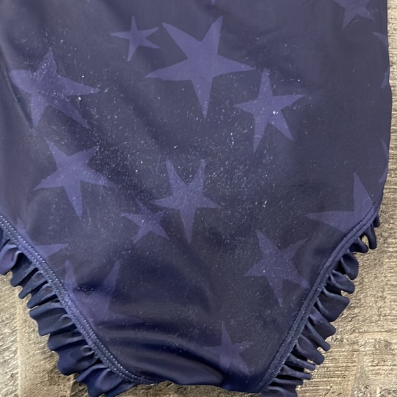 Navy blue star print swim bottom - Picture 3 of 4